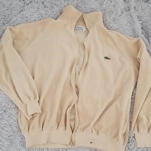 Izod Lacoste vintage velour jacket